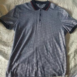 Men's Gucci Monogram Polo shirt size Large L